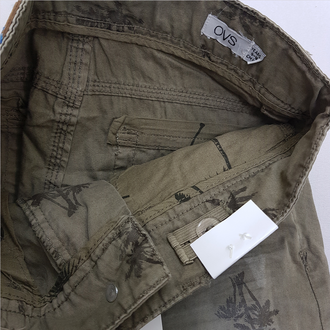 شلوارک کتان پسرانه 31652 سایز 9 تا 14 سال مارک OVS