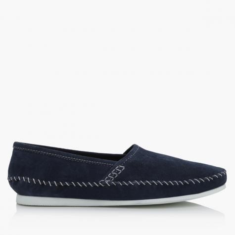 Slip-On Shoes with Stitch Detailing