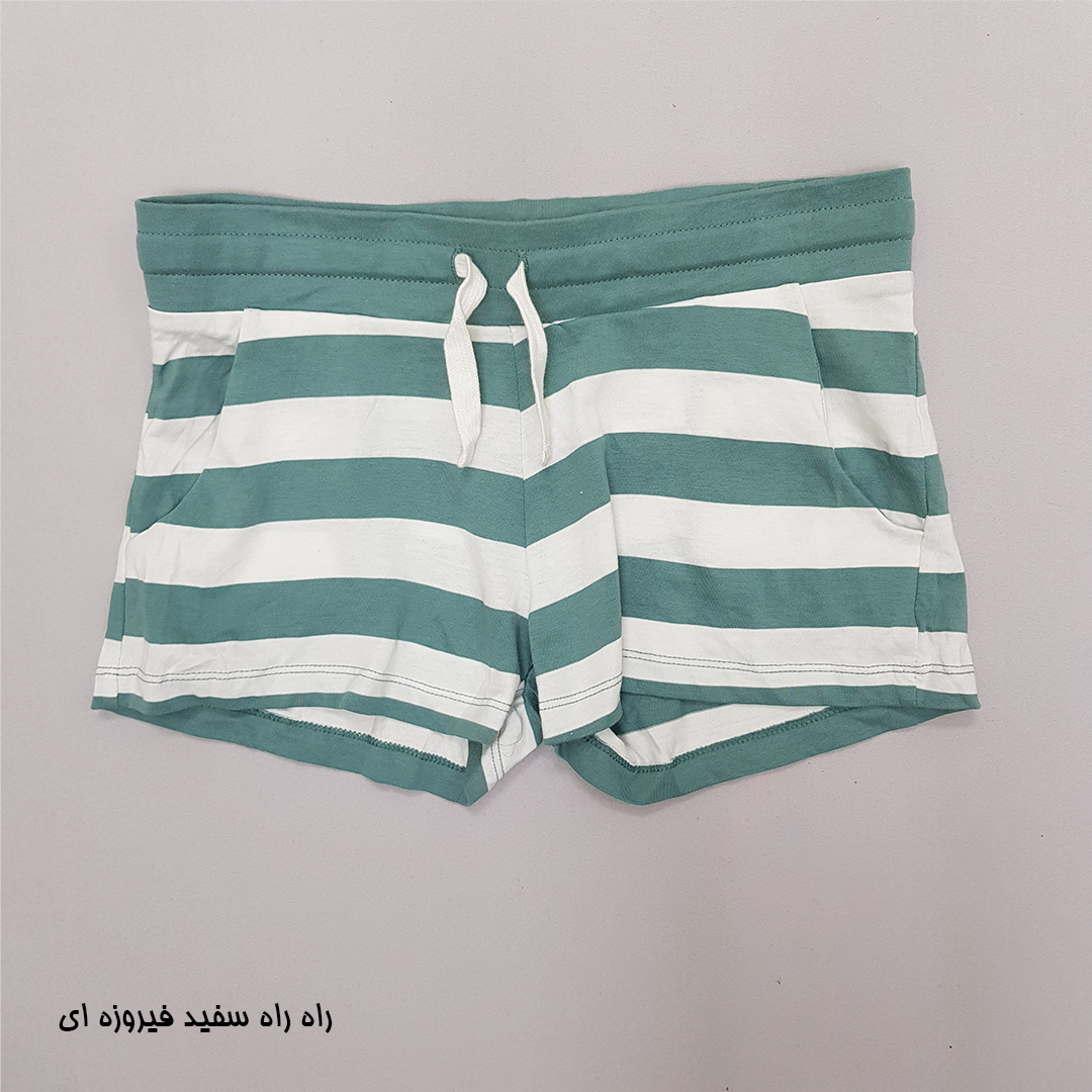 شورتک دخترانه 31716 سایز 8 تا 14 سال مارک H&M