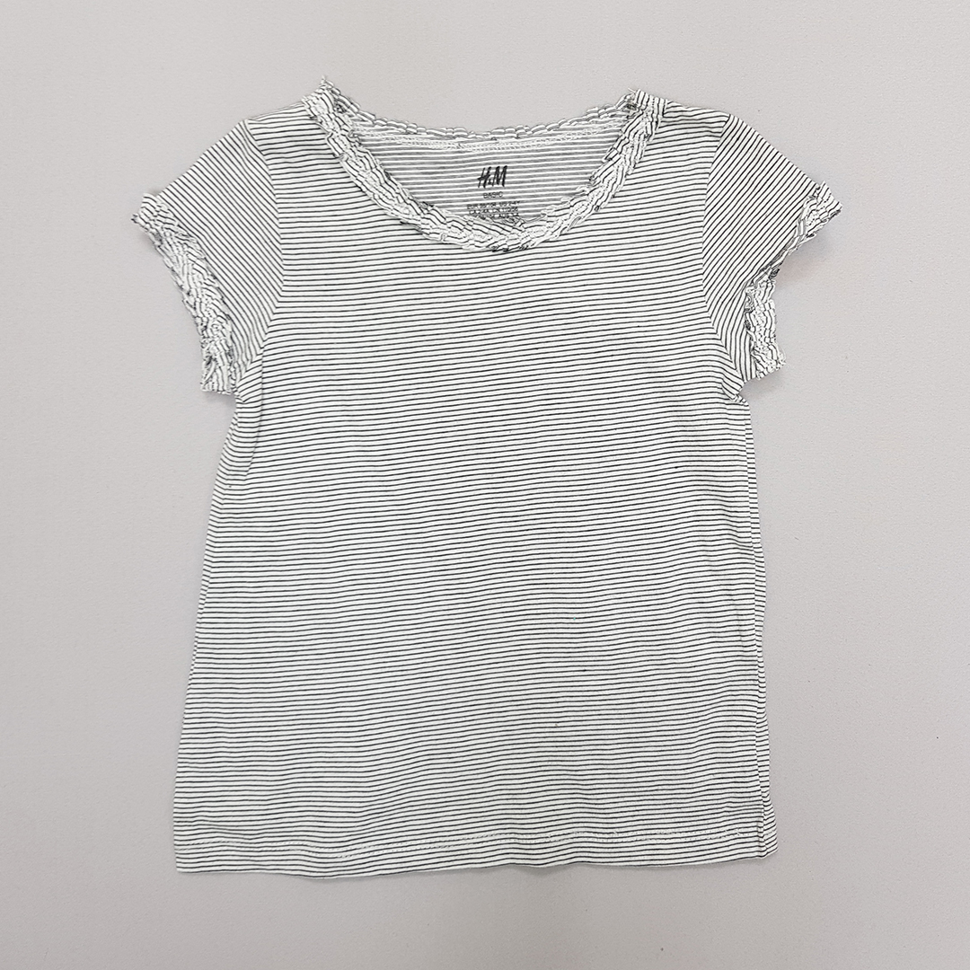 تی شرت دخترانه 31751 سایز 1.5 تا 6 سال مارک H&M