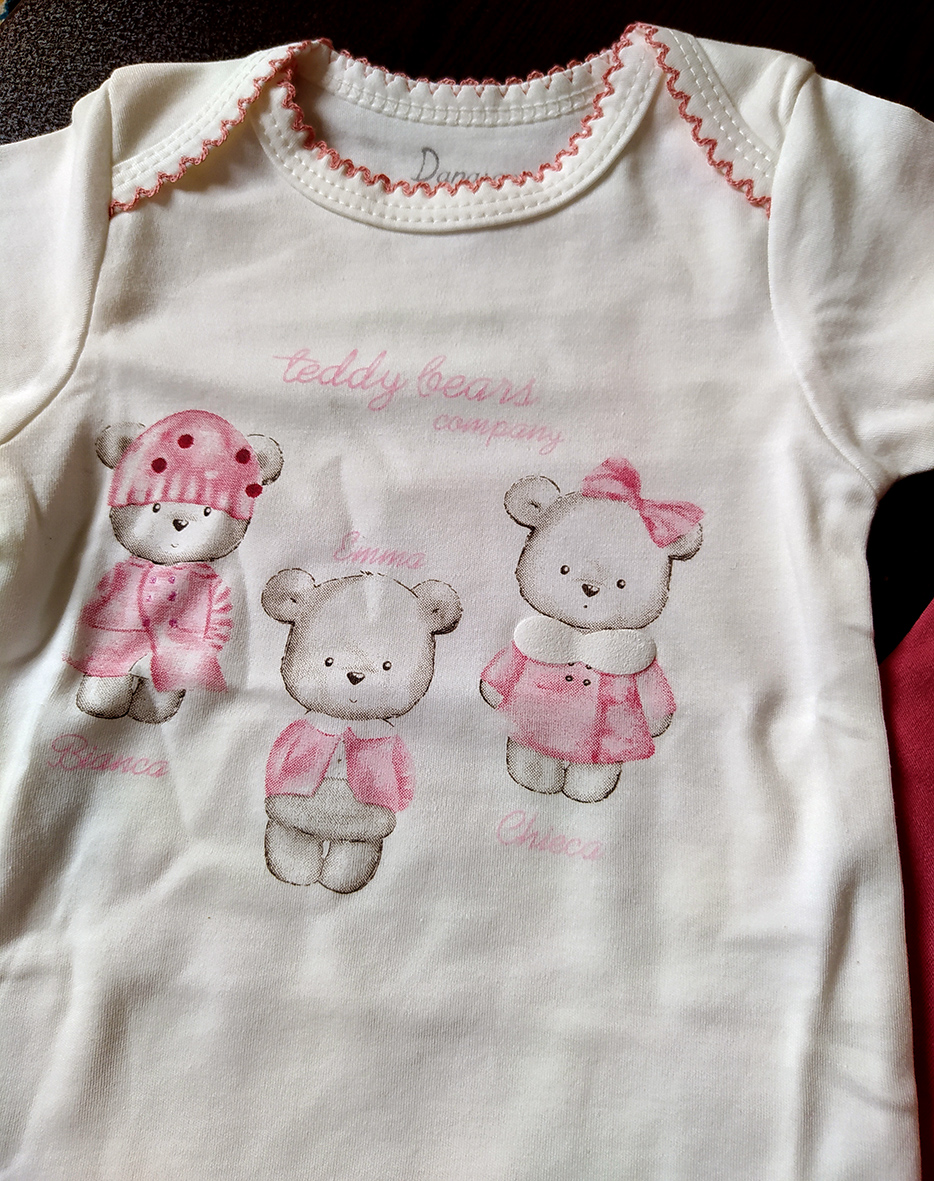 لباس سه تیکه کودک مدل خرسی دانالو طرح جدید کد 2204290