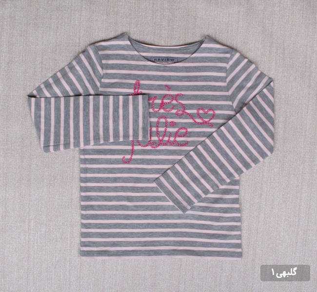 بلوز دخترانه 18445 سایز 2 تا 11 سال مارک REVIEW