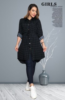 مانتو زنانه نخی 72229 کیفیت عالی