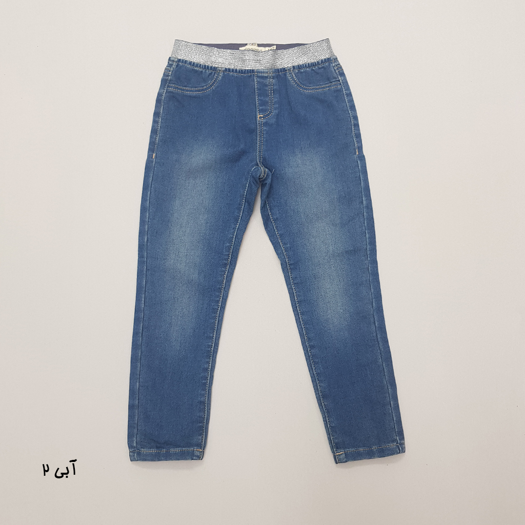 شلوار جینز دخترانه 32062 سایز 3 تا 10 سال مارک JEGGING   *