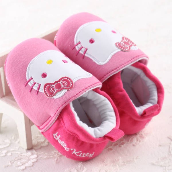 پاپوش دخترانه 50048 سایز 0 تا 12 ماه مارک HELLO KITTY