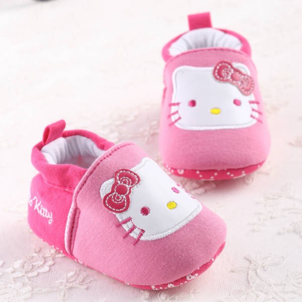 پاپوش دخترانه 50048 سایز 0 تا 12 ماه مارک HELLO KITTY