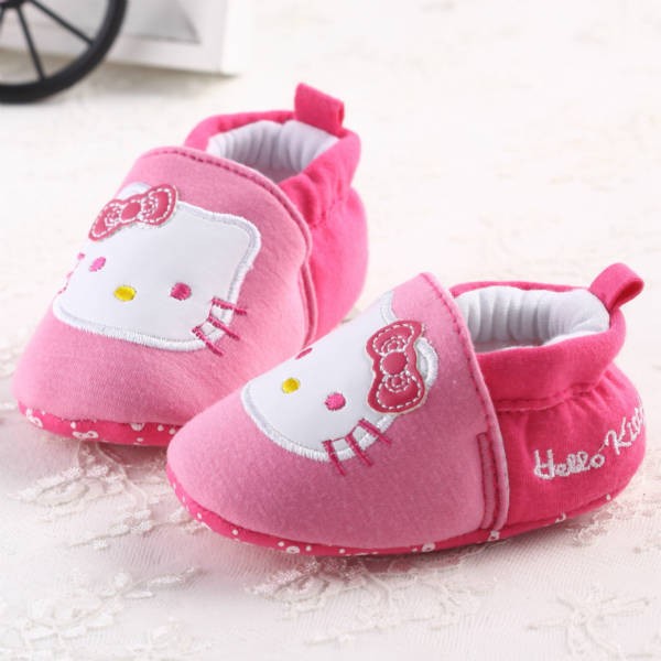 پاپوش دخترانه 50048 سایز 0 تا 12 ماه مارک HELLO KITTY