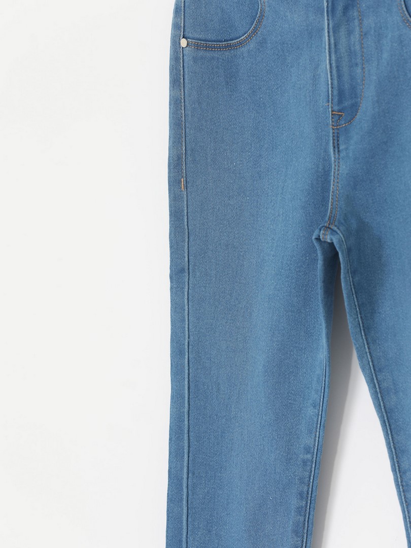 شلوار جینز دخترانه 32076 سایز 4 تا 14 سال مارک Lefties