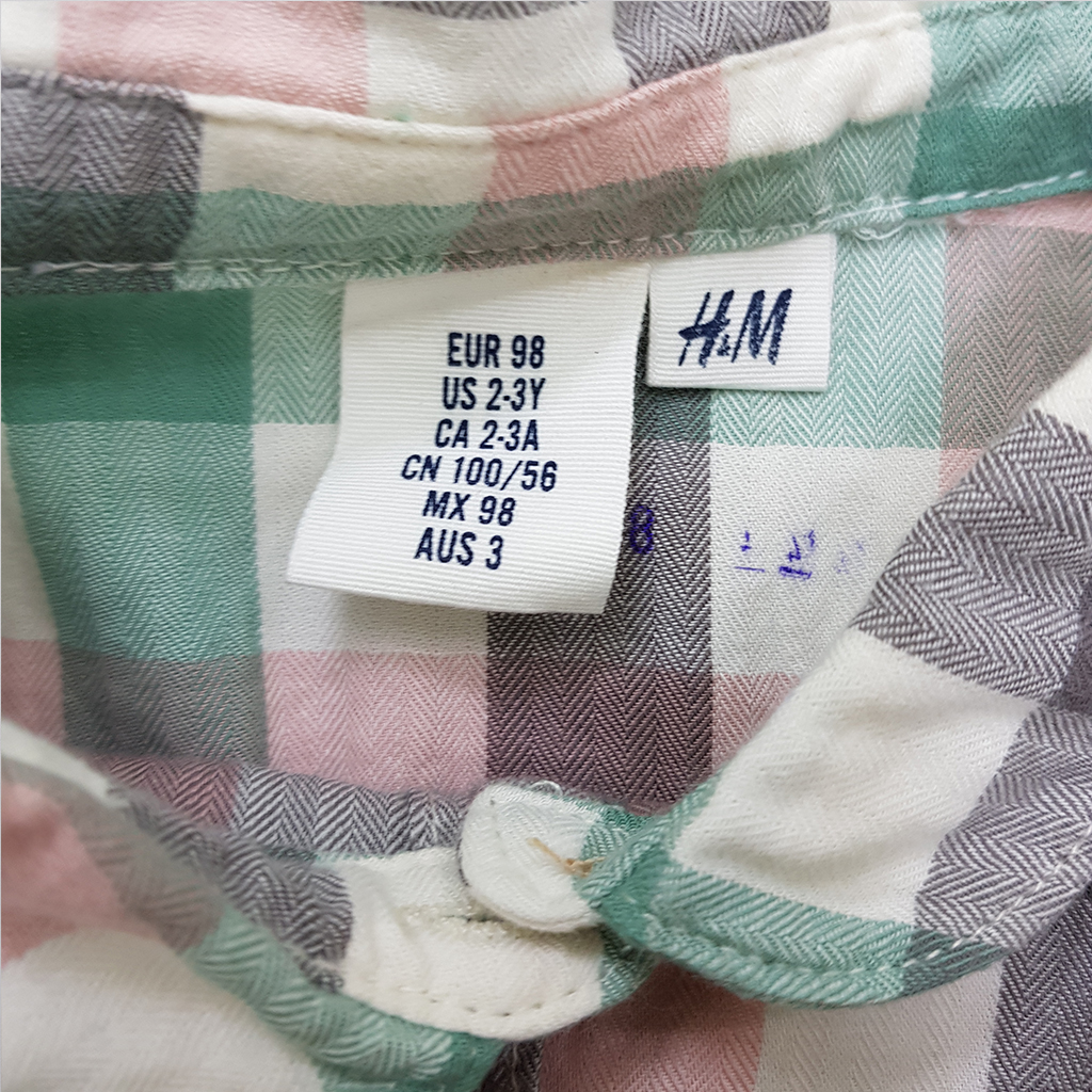 سارافون دخترانه 32177 سایز 4 ماه تا 4 سال مارک H&M