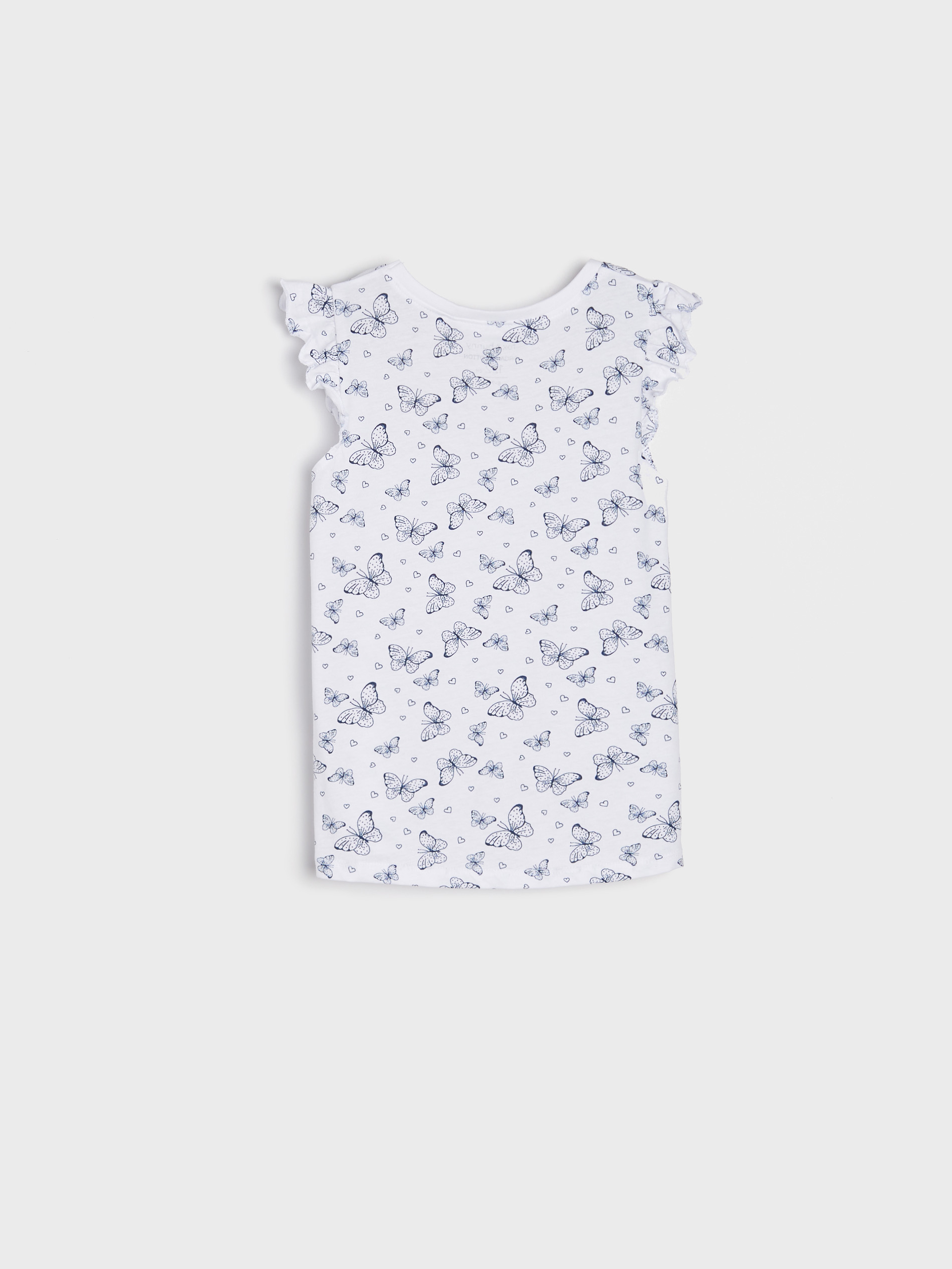 تی شرت دخترانه 32170 سایز 2 تا 10 سال مارک FOX&BUNNY   *