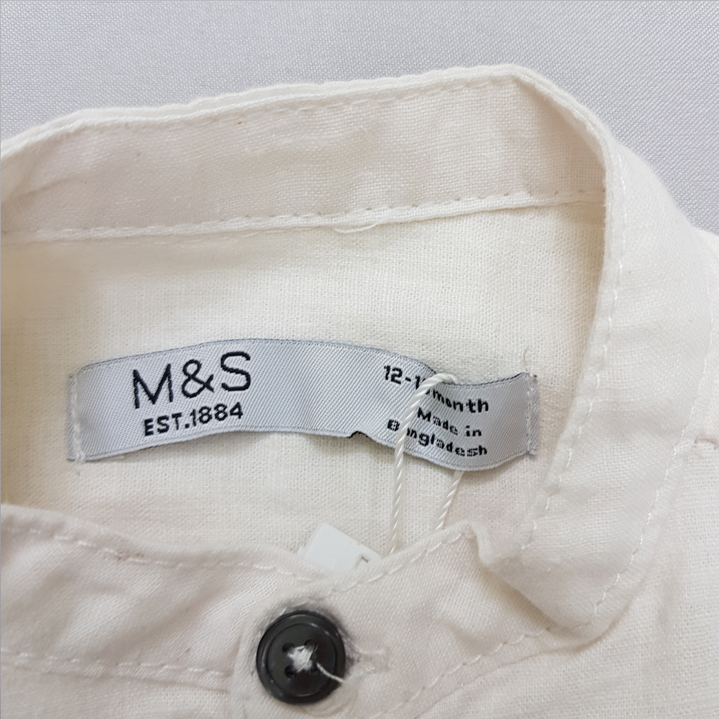 پیراهن پسرانه 32244 سایز 18 ماه تا 5 سال مارک M&S