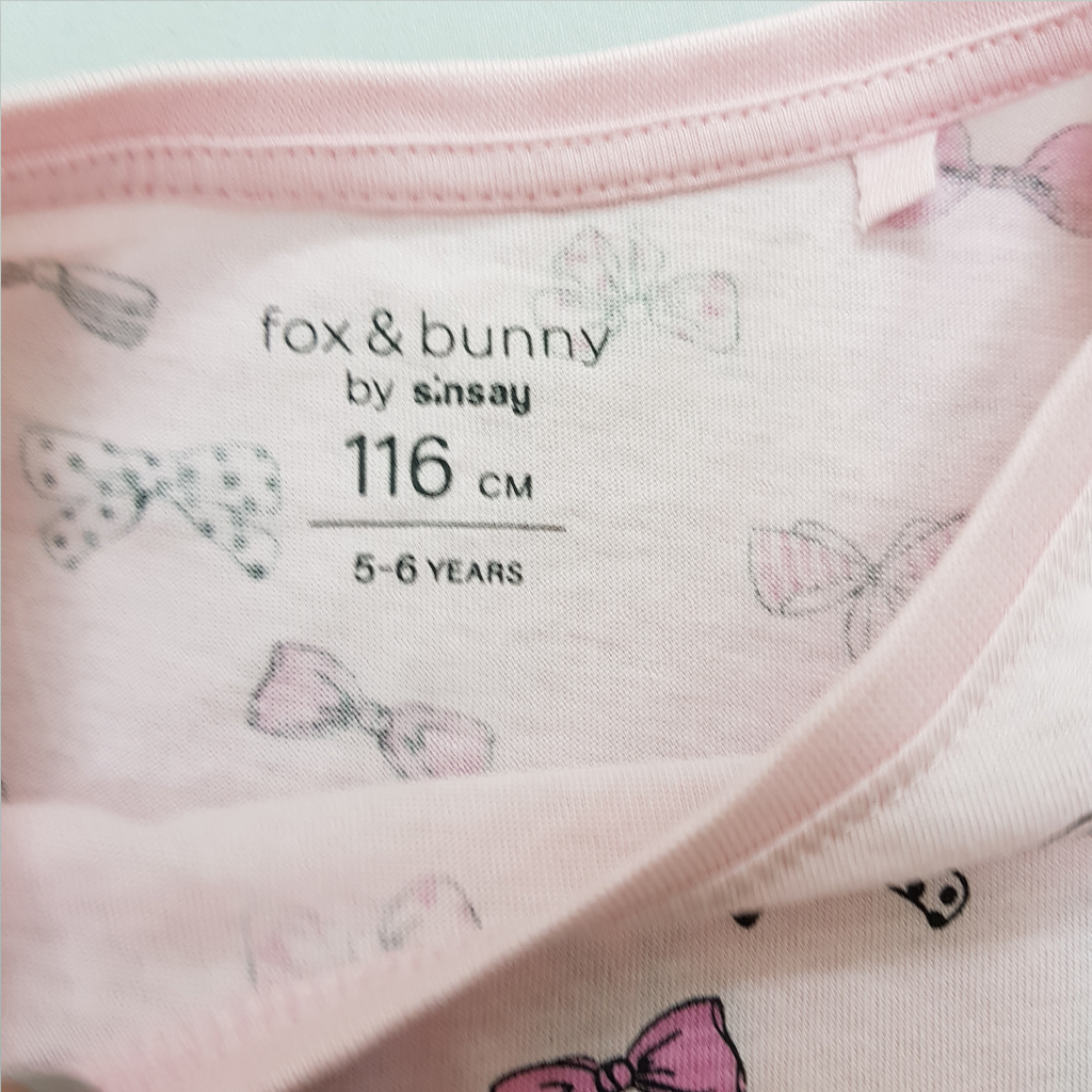 تی شرت دخترانه 32272 سایز 1.5 تا 8 سال مارک FOX&BUNNY