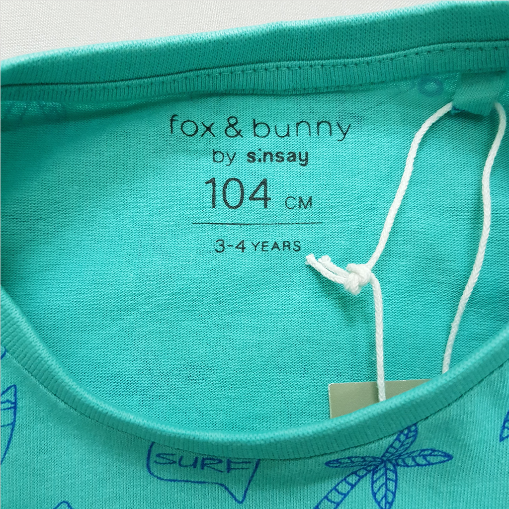 تی شرت پسرانه 32267 سایز 2 تا 10 سال مارک FOX&BUNNY