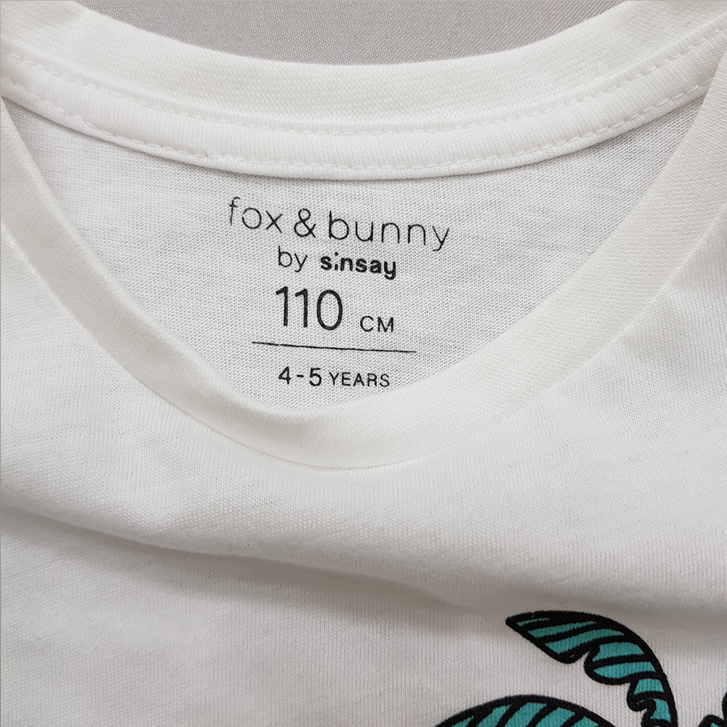 تی شرت پسرانه 32276 سایز 1.5 تا 10 سال مارک FOX&BUNNY