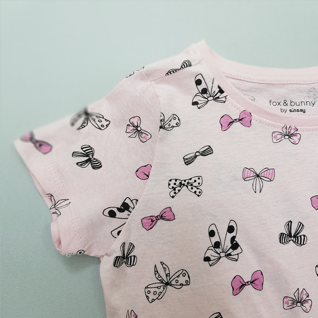 تی شرت دخترانه 32272 سایز 1.5 تا 8 سال مارک FOX&BUNNY   *