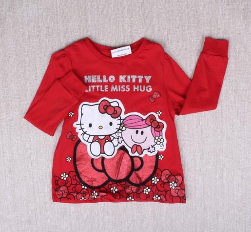 بلوز دخترانه 18370 سایز 18 ماه تا 8 سال مارک HELLO KITTY