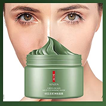 ماسک پاک کننده لجن سبز لوبیای سبز VENZEN کد75190