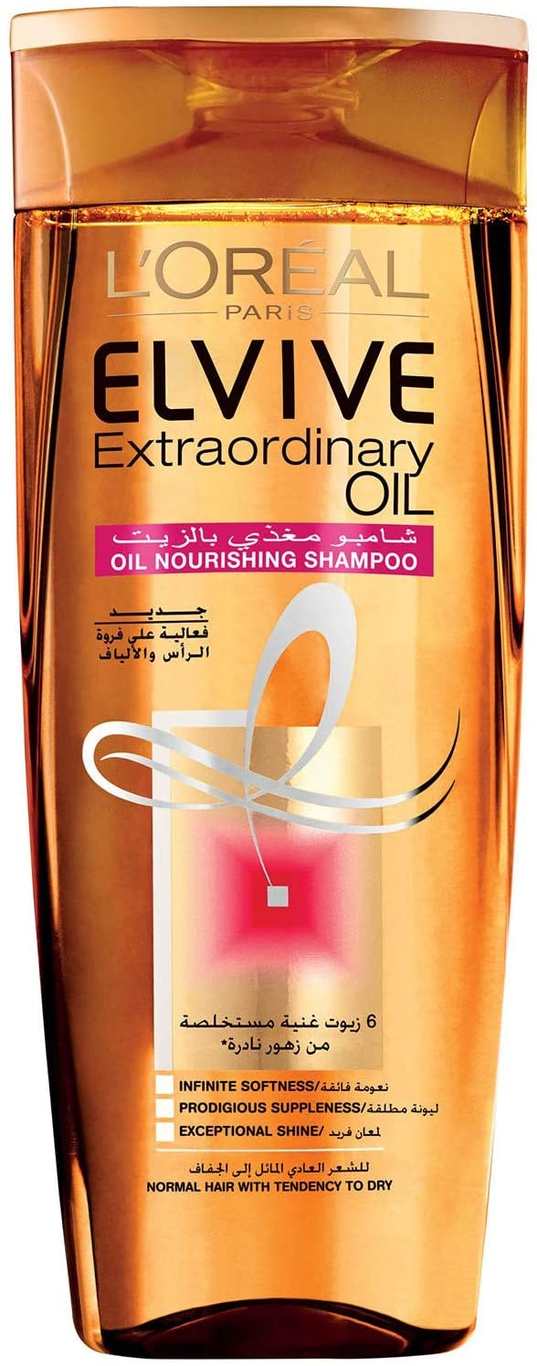 شامپو مغذی موهای خشک لورآل LOreal Elvive Extra Ordinary Oil  کد75225