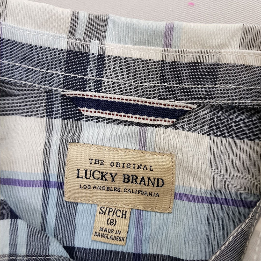 پیراهن پسرانه 29096 سایز 8 تا 20 سال مارک LUCKY BRAND   *