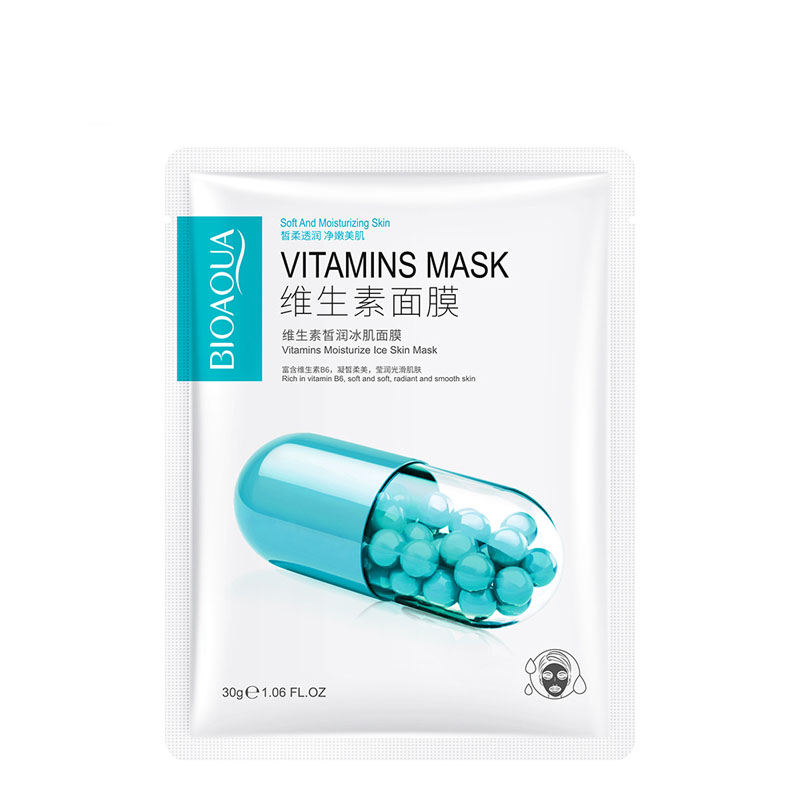 ماسک ورقه ای ویتامین B6 بیوآکوا کد 75239