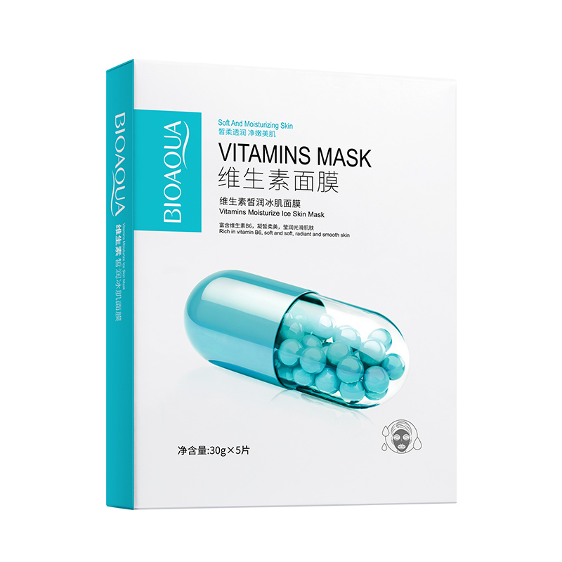ماسک ورقه ای ویتامین B6 بیوآکوا کد 75239