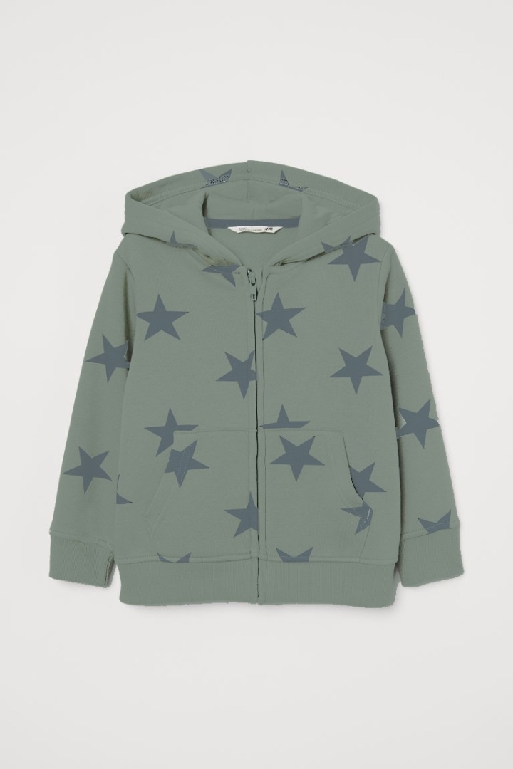 سویشرت توپنبه ای پسرانه 32873 سایز 1.5 تا 10 سال مارک H&M