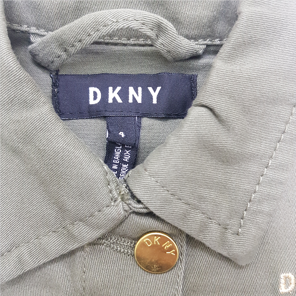 کت جینز دخترانه 32900 سایز 2 تا 12 سال مارک DKNY