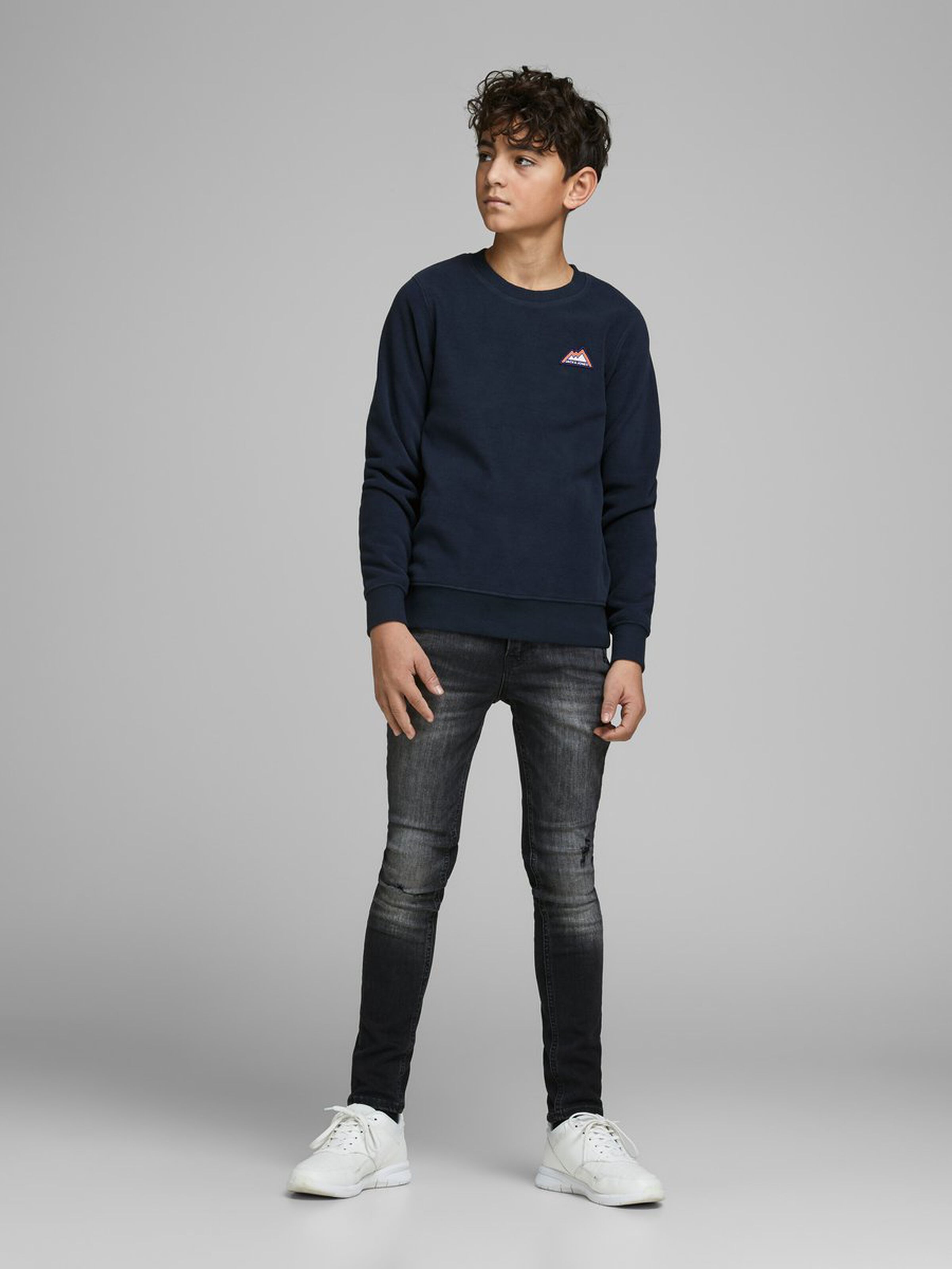 پلیور پنبه ای پسرانه 32974 سایز 8 تا 16 سال مارک JACK&JONES