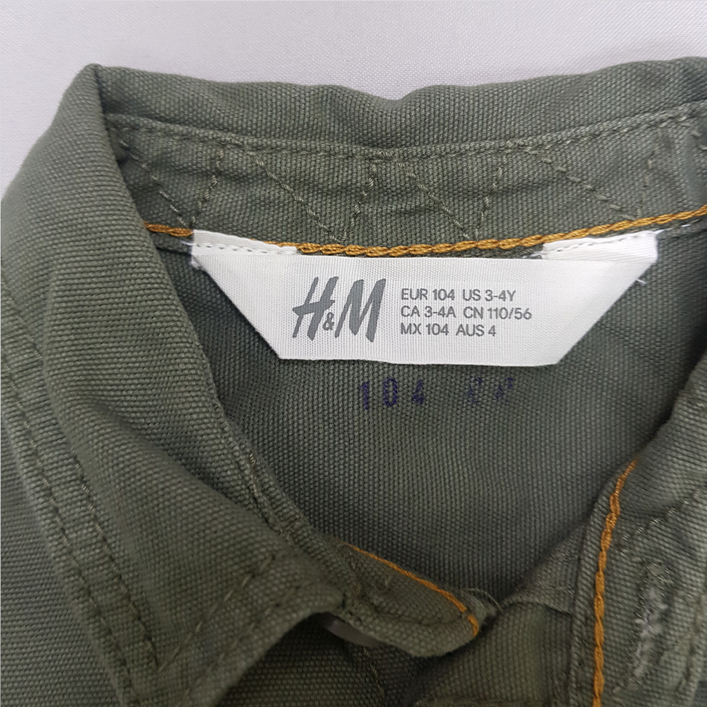 کت جینز پسرانه 32918 سایز 1.5 تا 10 سال مارک H&M