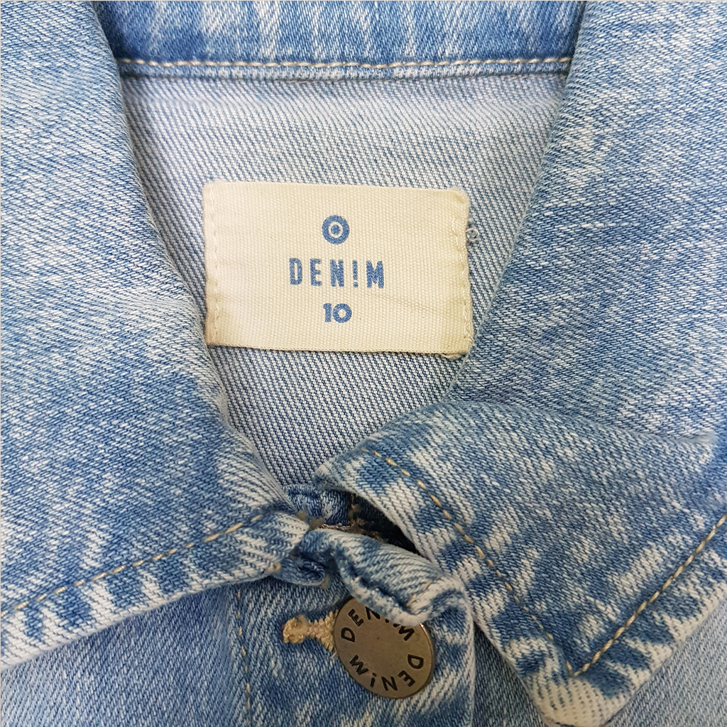 کت جینز بزرگسال 33121 سایز 10 تا 20  مارک DENIM