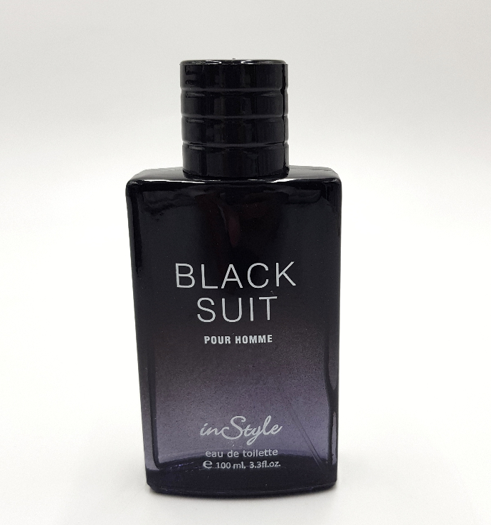 ادکلن مردانه INSTYLE Black Suit Pour Homme Eau De toilette 100 ML (GM) کد 409005