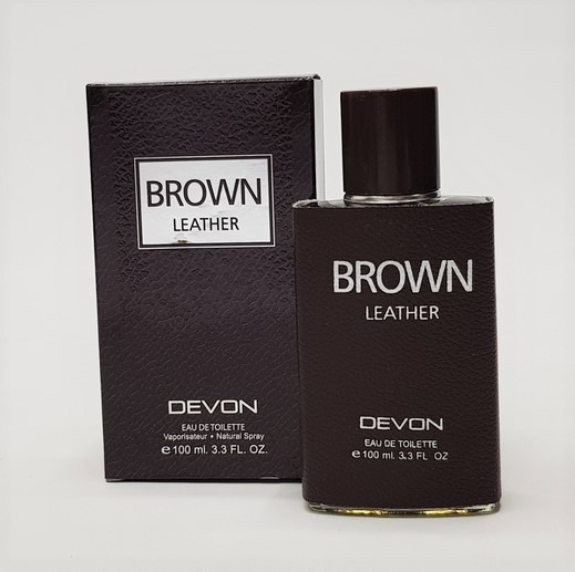 ادکلن مردانه Brown Leather Eau De Parfum   100ml کد 409040