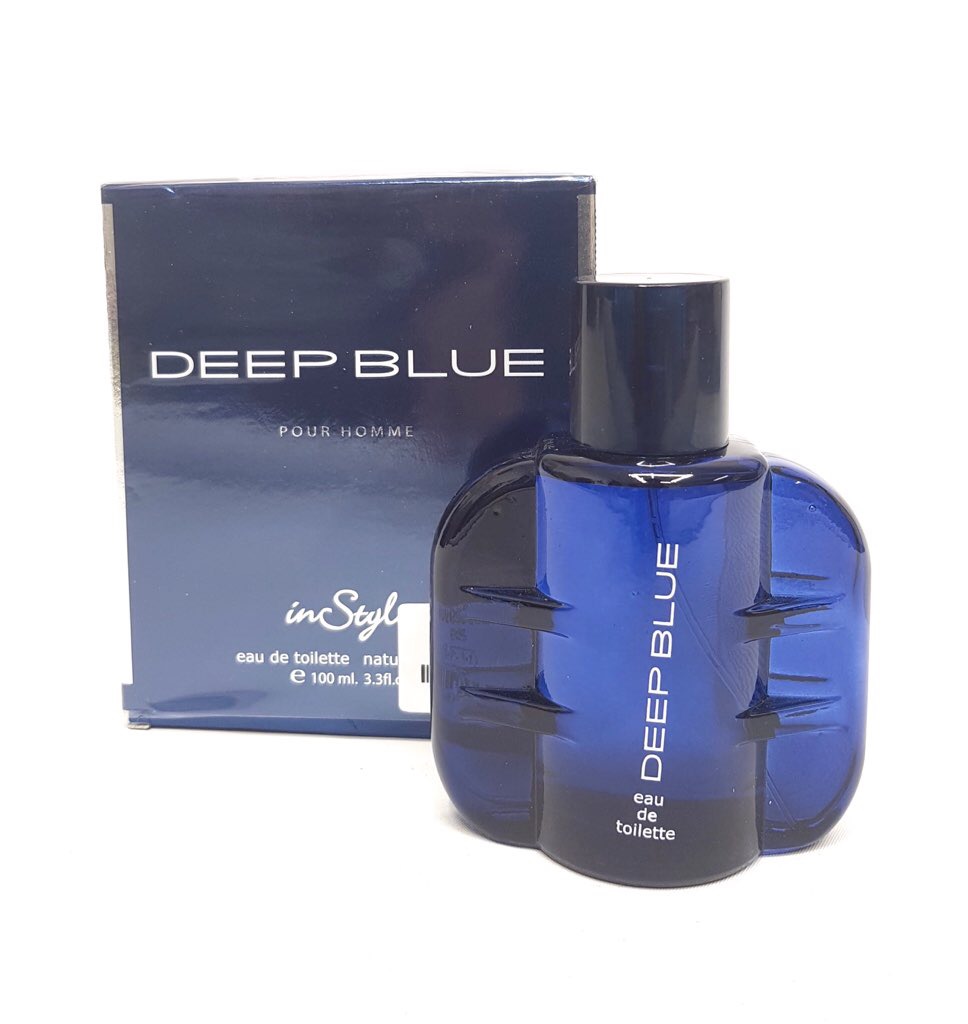 ادکلن مردانه Deep Blue Eau De Toilette For Men 100ml کد 409052