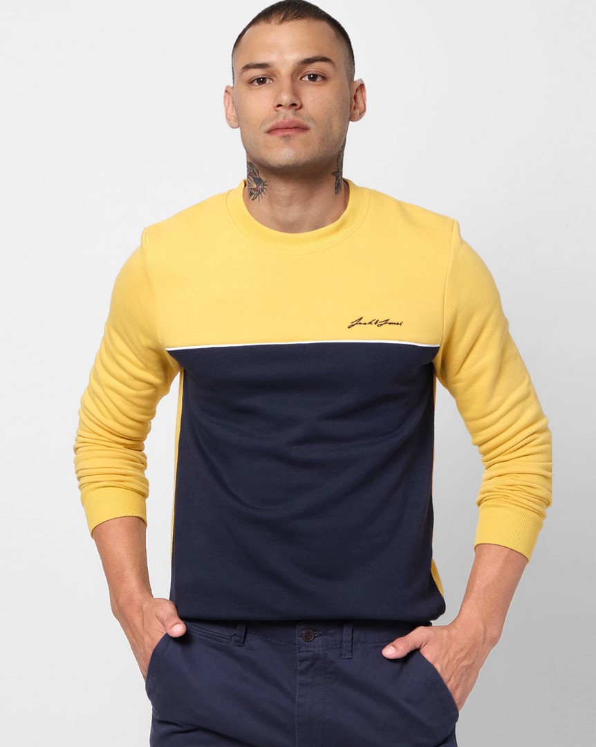 پلیور توپنبه ای پسرانه 32969 سایز 10 تا 16 سال مارک Jack&Jones