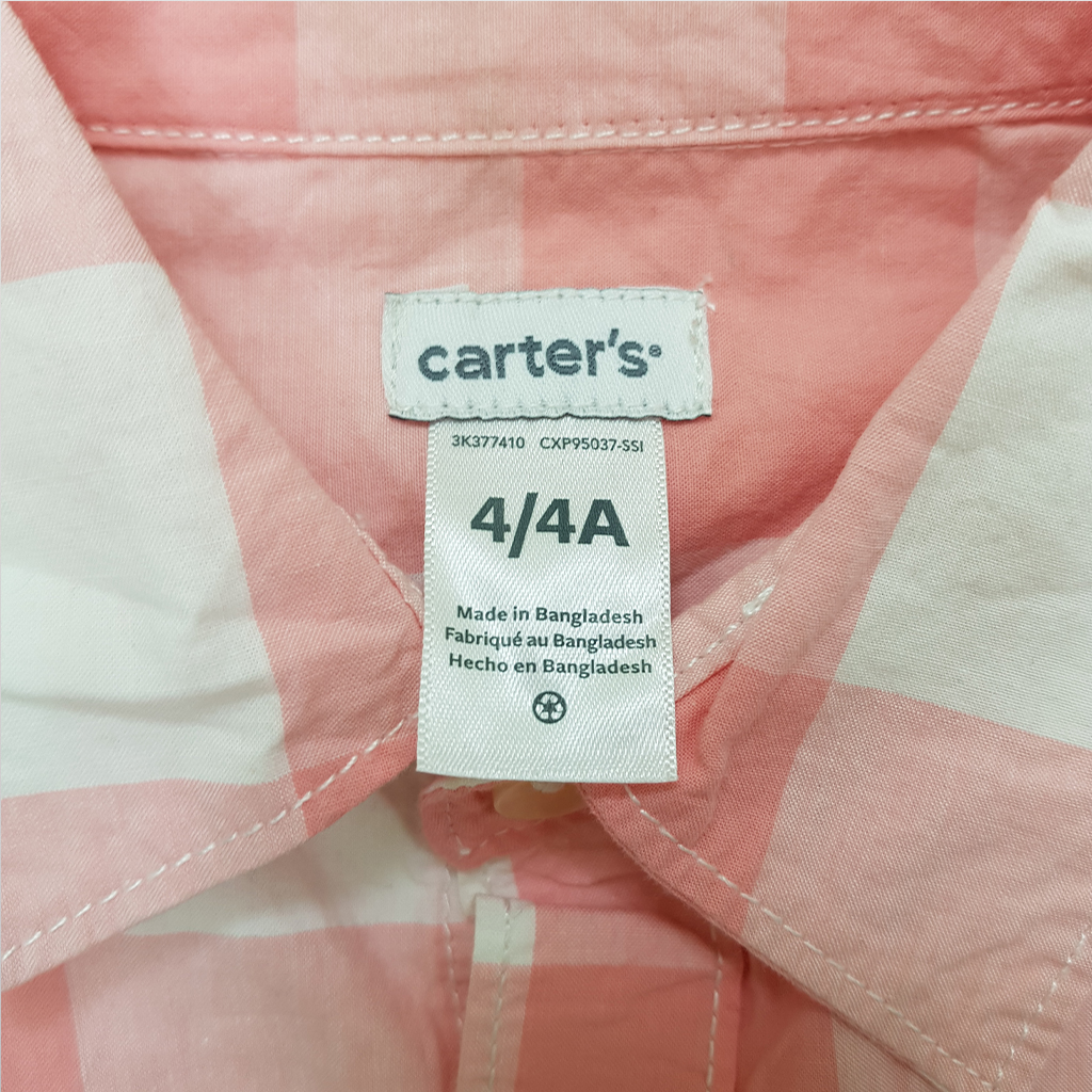 پیراهن پسرانه 33322 سایز 4 تا 14 سال مارک Carters
