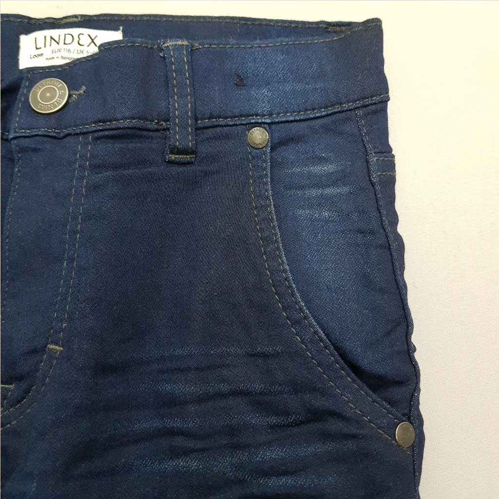 شلوار جینز لاینردار 33163 سایز 5 تا 14 سال مارک LINDEX