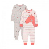 ست دخترانه 33446 سایز 2 تا 10 سال کد 1 مارک Mothercare