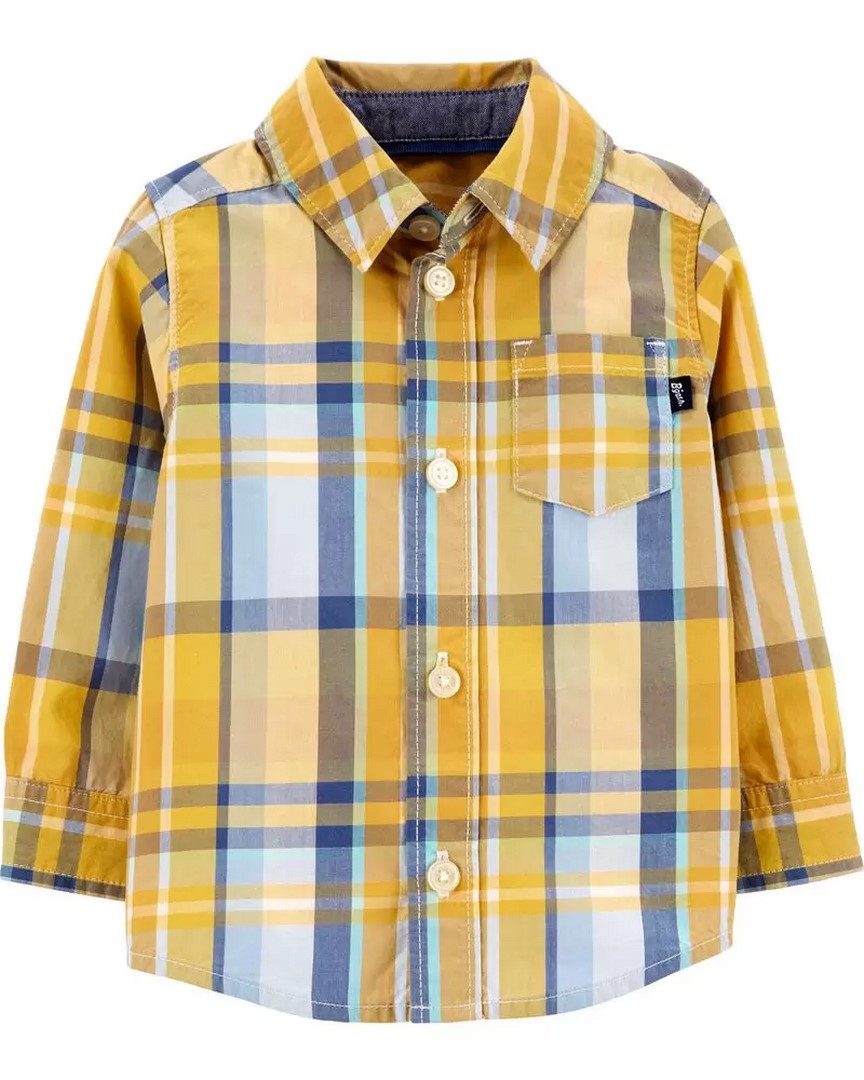 پیراهن پسرانه 33638 سایز 18 ماه تا 5 سال مارک Carters