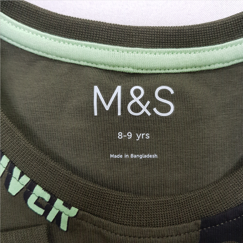 بلوز پسرانه 33861 سایز 7 تا 15 سال مارک M&S