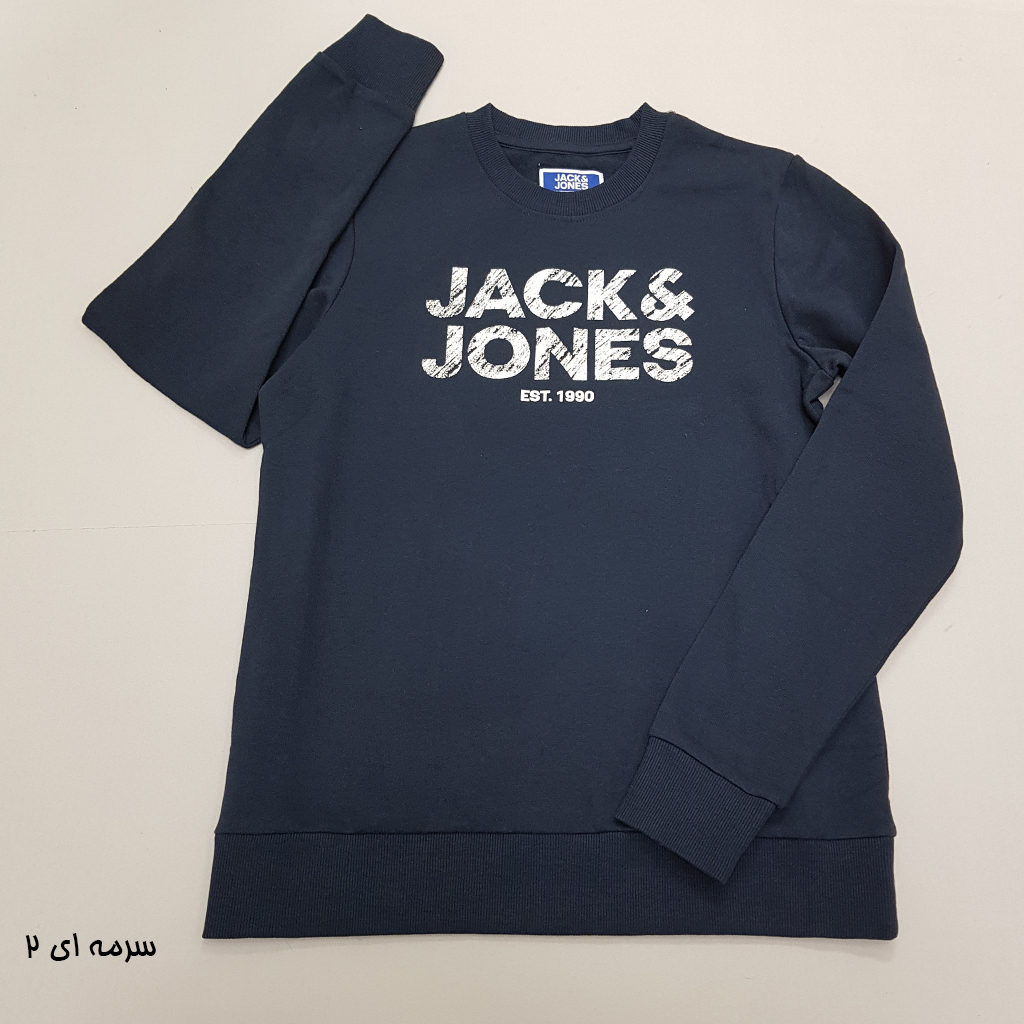 پلیور توپنبه ای پسرانه 33886 سایز 8 تا 16 سال مارک JACK&JONES