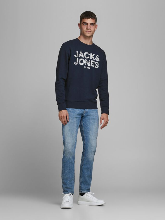 پلیور توپنبه ای پسرانه 33886 سایز 8 تا 16 سال مارک JACK&JONES