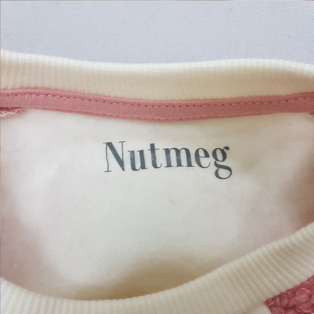 پلیور دخترانه 33927 سایز 1.5 تا 6 سال مارک NUTMEG