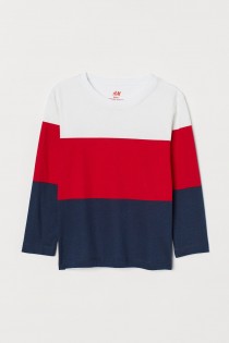 بلوز پسرانه 34063 سایز 1.5 تا 10 سال مارک H&M