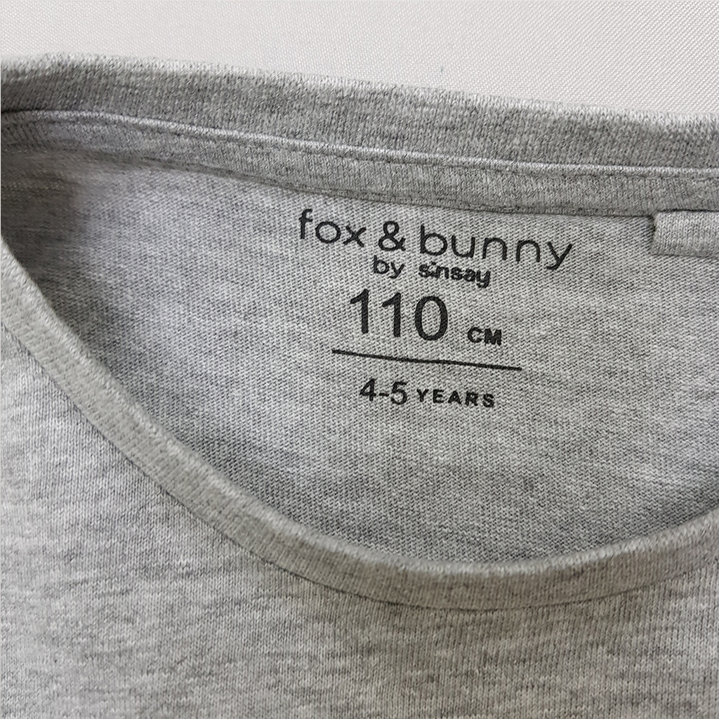 بلوز پسرانه 34101 سایز 2 تا 10 سال مارک FOX&BUNNY