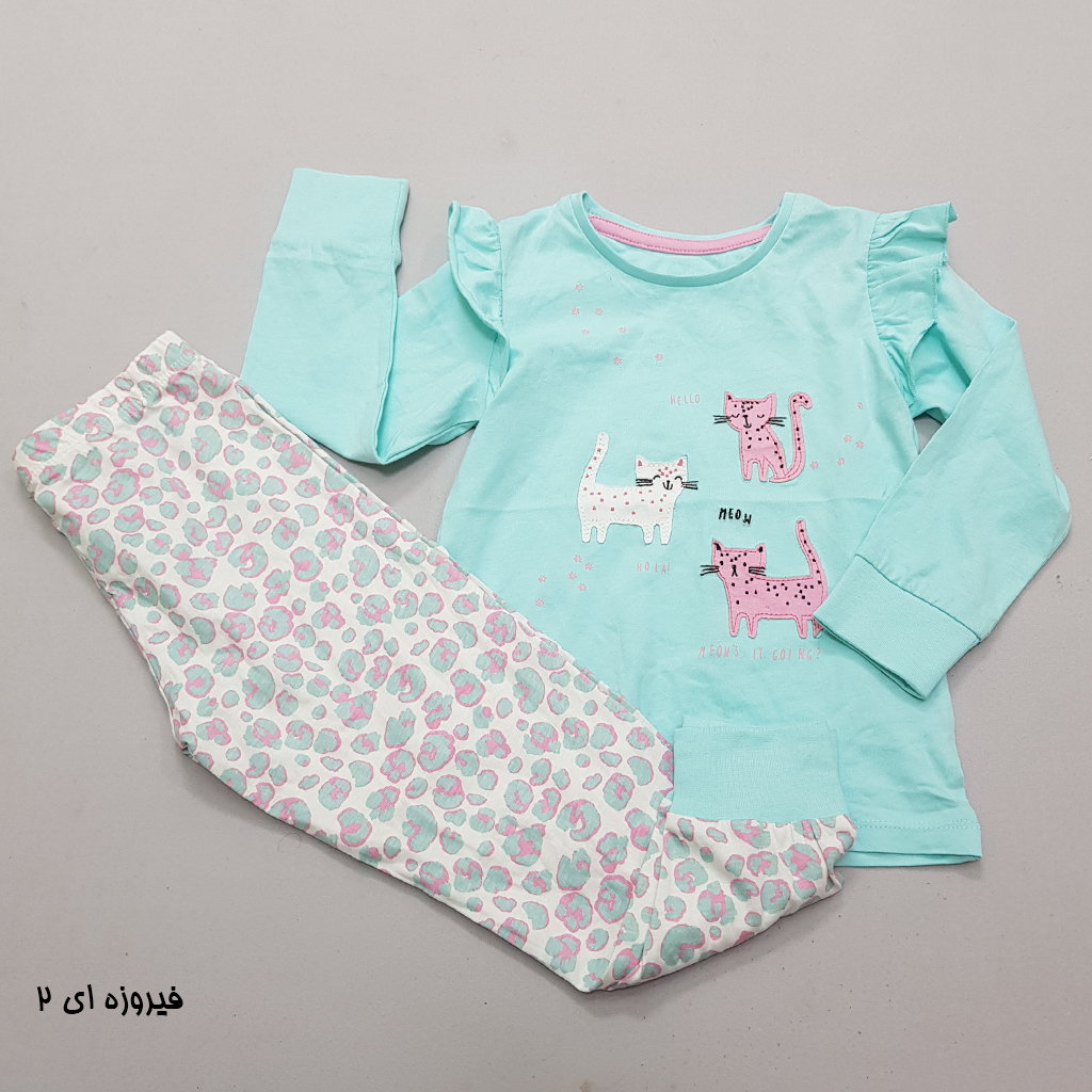 ست دخترانه 34163 سایز 1.5 تا 5 سال مارک Mothercare