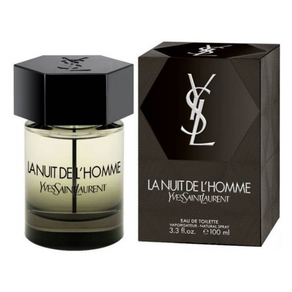 ادو تويلت مردانه ایو سن لورن مدل L\'Homme Nuit کد 10455 perfume