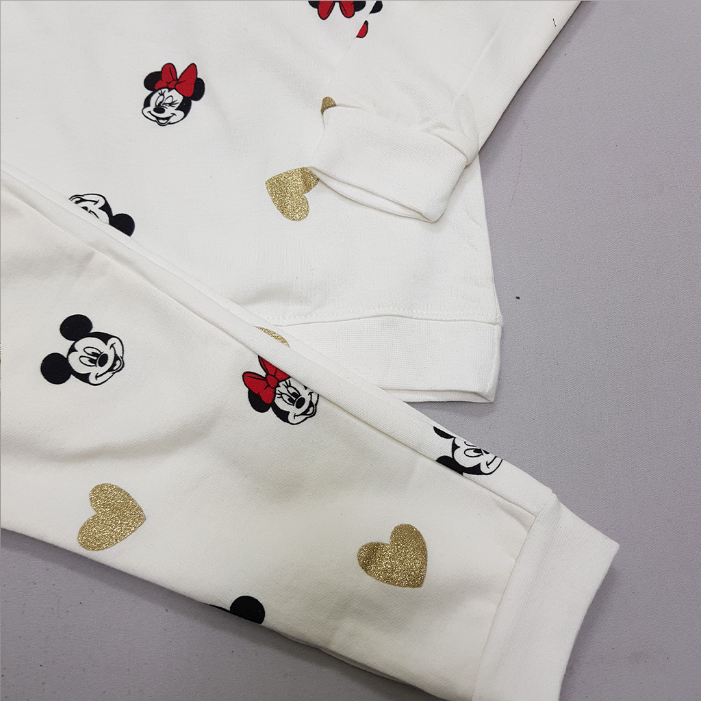 ست توپنبه ای دخترانه 34326 سایز 1 تا 8 سال مارک ZARA