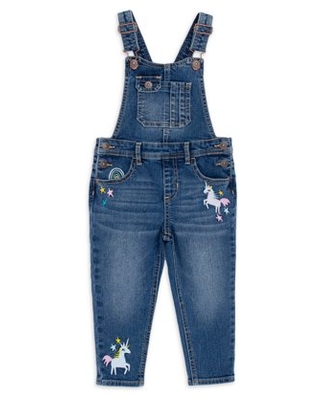 پیشبندار جینز دخترانه 34518 سایز 12 ماه تا 5 سال مارک WonderNation