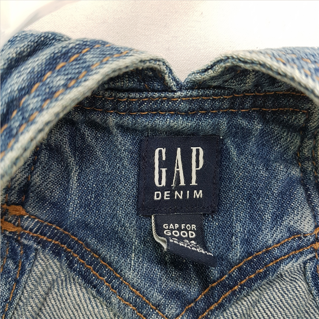 پیشبندار دخترانه 34530 سایز 12 ماه تا 5 سال مارک GAP