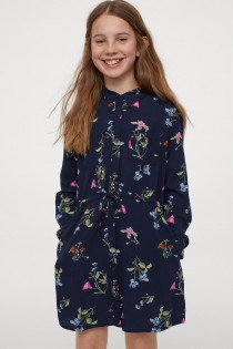 مانتو دخترانه 34529 سایز 8 تا 14 سال کد 1 مارک H&M